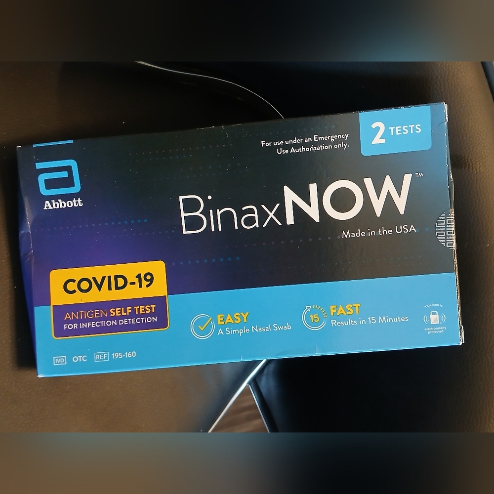 BinaxNOW COVID-19 Antigen Self Test Kit